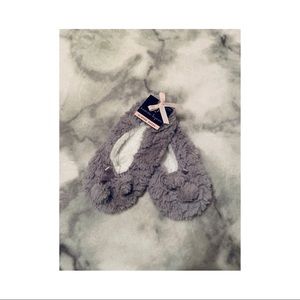 Nanette Lepore Fuzzy Slipper Socks